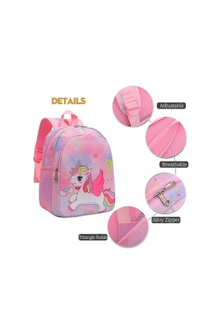 Ganzhoushop 1 Adet Yeni Çocuk Okul Çantası 1-5 Sınıf Erkek Ve Kız Sırt Çantası İlkokul Öğrencileri İçin Hediye4 Çok Renkli