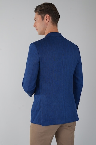 Bisse Erkek Platinum Regular Fit Keten Ceket Taş Pck25y25005 D39 Lacivert