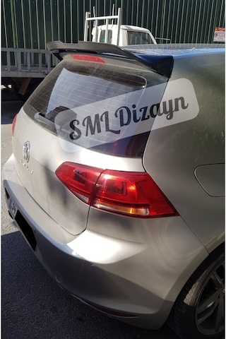Volkswagen Golf 7 R Line Spoiler Boyasız Golf 7 Gti Spoyler-kanat
