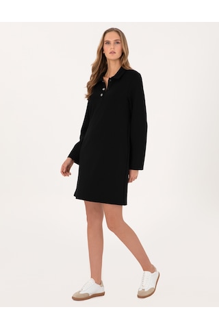 Pierre Cardin Kadın Siyah Elbise Örme 50315895-vr046 Siyah