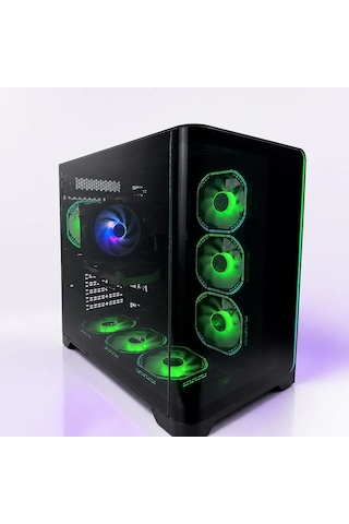 Quantum Gaming Stormforge 750 Core 7 230H 32 GB 1 TB Nvme SSD RTX5050 Free Dos Masaüstü Oyuncu Bilgisayarı