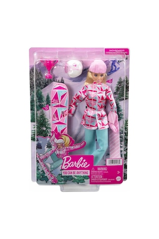 Barbie Snowboard Sporcusu    Bebek