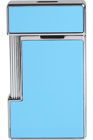 S.t. Dupont Slimmy Sky Blue Lacquer And Chrome Çakmak 28007 Mavi