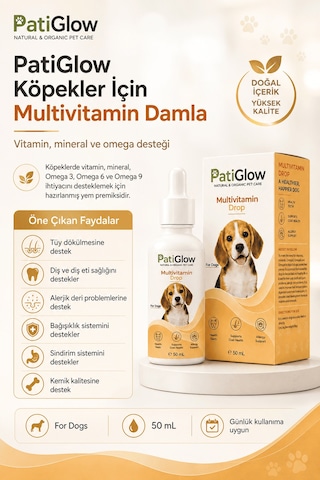 Patiglow Köpek Multivitamin Damla