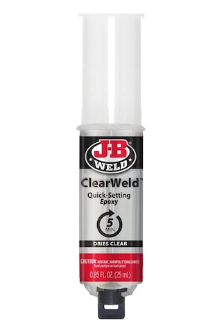 Jb Weld İkiz Tüp Şırınga 25 Ml Ahşap,cam, Seramik , Fayans Çok Amaçlı Hızlı Yapıştırıcı