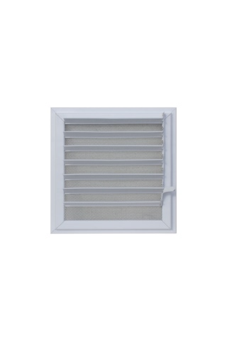 Alüminyum Menfez Beyaz Uzun Ömürlü Banyo Wc Havalandırma Panjur