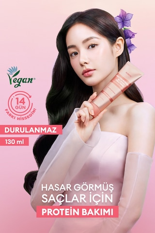 Yoğun Onarıcı Durulanmayan Bakım Kremi Kundal Protein Bonding No Wash Treatment 130ml Leather Iris