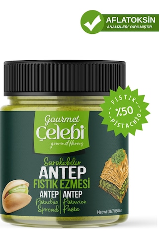 Antep Fıstık Ezmesi 200 Gr. - Gerçek Antep Fıstığı Ezmesi