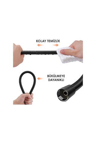 Adell Utra Flex Duş Hortumu -siyah - 150 Cm. 1/2-1/2 157570124