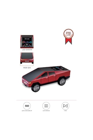 Torima D68 Cybertruck Araba Tasarımlı Bluetooth Hoparlör