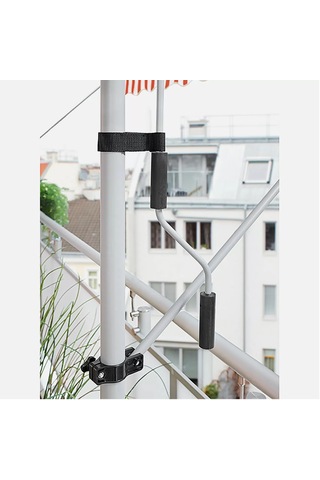 Evinizin Atolyesi Teleskopik Tente Turuncu - Beyaz 250x150 CM