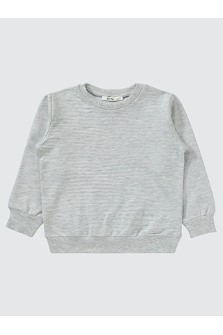 Civil Boys Civil Unisex Çocuk Eşofman Takımı 2-5 Yaş Karmelanj Karmelanj Gri