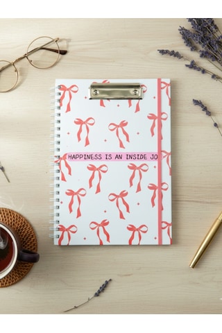 Sekreterlik Mekanizmalı A4 Çizgili Defter