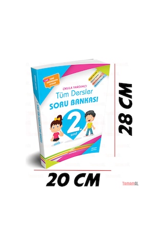 2.Sınıf Tüm Dersler Soru Bankası Matematik Türkçe Hayat Bilgisi