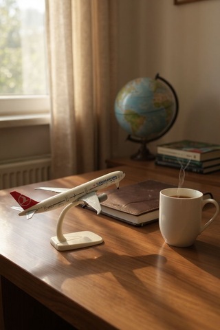 Frefly 16cm Türk Hava Yolları Boeing 777 Uçak Modeli Planel Uçak Döküm Metal 1/400 Ölçekli Uçaklar