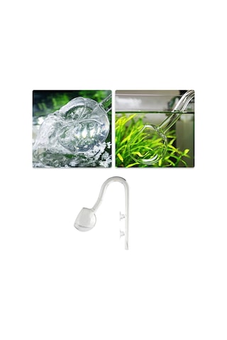 Yifomall 13mm Cam Akışkan Su Çıkış Borusu - Akvaryum Filtre Torbası İçin Orta Akışlı, Su Kalitesi Koruyucu, Yüksek Borosilikat Cam