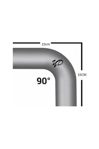 Üniversal Silikon 90° Dirsek Hortumu 4 Kat Polyester 15X15Cm 450141494
