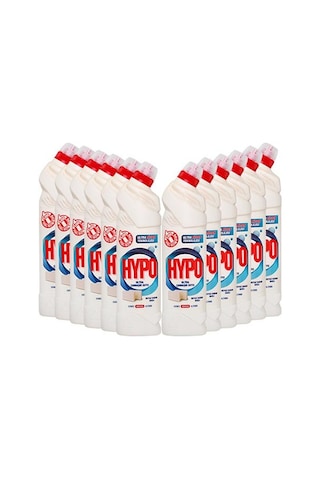 Hyper Hypo Ultra Çamaşır Suyu Beyaz Sabun Kokulu 750 Ml X 12 Adet
