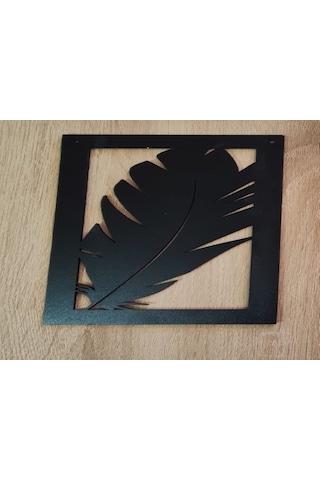 Yaprak Temalı Duvar Süsü 4lü Set