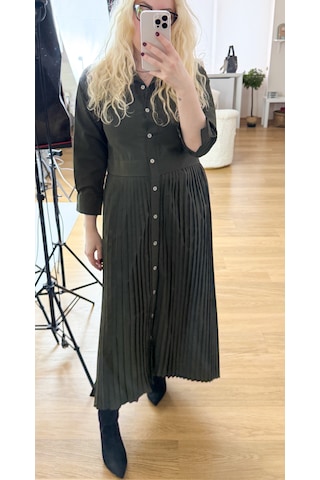 Modaonna Pilili Kombin Gömlek Elbise