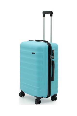 Babil Üçlü Lüx Abs Valiz Seti Mavi