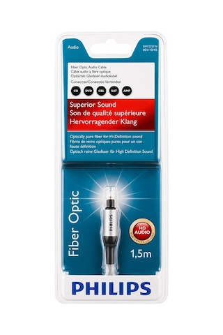 Philips Swa3302s/10 1,5 Metre Fiber Optik Dijital Ses Kablosu