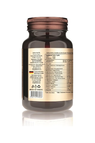 Validus Biotin Keratin Zinc 30 Tablet