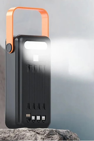 50000 Mah Powerbank Lcd Göstergeli / Solar Güneş Enerjili / Işıkl Diğer