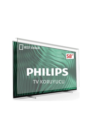 Best Ekran Philips Uyumlu 58" 147 TV Ekran Koruyucu