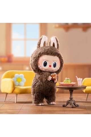 Labubu Ayakta Duran Peluş Anahtarlık Sürpriz Paket Exciting Macaron Karışık
