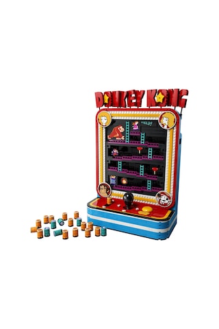 LEGO® Donkey Kong™ Video Oyunu 72051 - Yetişkinler için Karakterler İçeren Dekoratif Yaratıcı Model Yapım Seti (1367 Parça)