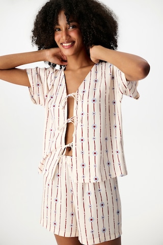 Penti Renkli Floral Bliss Şortlu Pijama Takımı