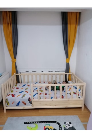 Babykinder Baby Kinder Roofless Montessori Doğal Bebek Ve Çocuk Karyolası