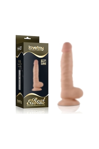 Truva Shop Lovetoy Real Extreme 22 Cm Vantuzlu Gerçekçi Realistik Dildo Penis