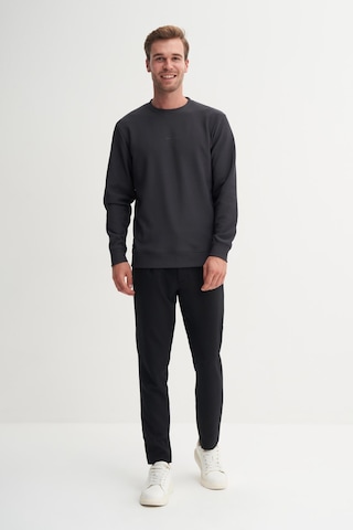 Cazador 51520 Erkek Bisiklet Yaka Sweatshirt Antrasit