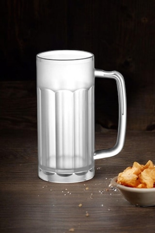 560 Ml Kırılmaz Çizilmez Arjantin Buzlu Bira Ve Ayran Bardağı Polikarbon Yıkanabilir Şeffaf