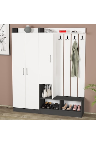 Kalender Dekor Lityum-1-3 Lty14 Portmanto Vestiyer Ayakkabılık