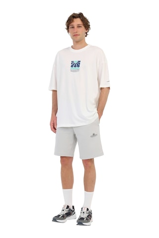 Lumberjack Ml Ravon 11hl-202 Kırık Beyaz Erkek Kısa Kol T-shirt