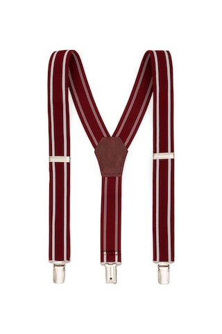 U.S. Polo Assn. Erkek Çocuk Bordo Pantolon Askısı 50313417-VR014