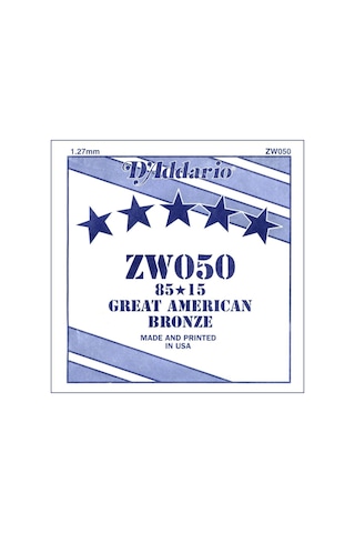D'addario Zw050 Akustik Tek Tel E- Mi 50