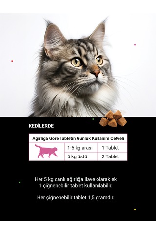 Cutepet Urigo Kedi Üriner Sağlık Tableti 60 Adet İdrar Yolu Ve Mesane Destekleyici Takviye