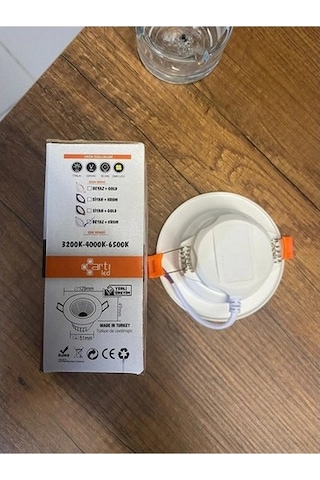 Ares Group 7w 3 Renk Spot Lamba 3200k-4000k-6500k