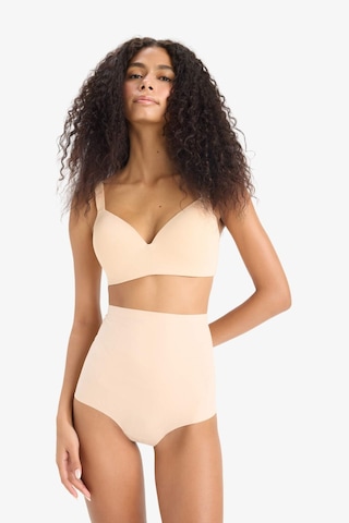 Defacto Ten Rengi Yüksek Bel Slip Korse-fall İn Love E4742ax25smbg392 Bej