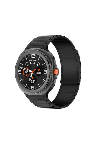 Samsung Uyumlu Galaxy Watch 8 Zore Krd-146 Silikon Kordon Strap Kayış