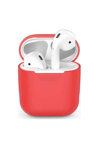 Koodmax - Apple Uyumlu AirPods 1. Ve 2. Nesil Silikon Kulaklık Koruma Kılıfı - Koruyucu Kılıf 001