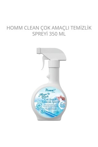 Homm Clean Çok Amaçlı Temizlik Spreyi Tekli Homm Clean Çok Amaçlı Temizlik Spreyi Tekli