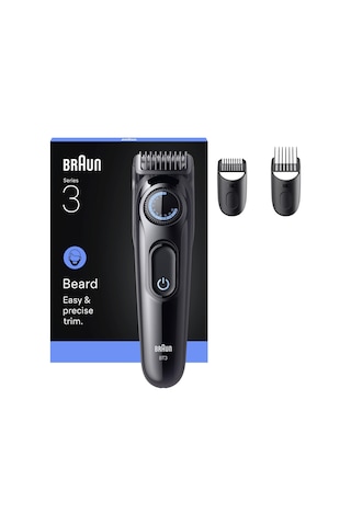 Braun Sakal Düzeltici Series 3, +3 Aksesuar, 40 Uzunluk, Keskin Bıçak, Bt3520