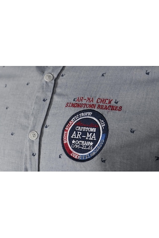 Arma Erkek Gömlek Y9gkd1074 Gri-g6 Gri