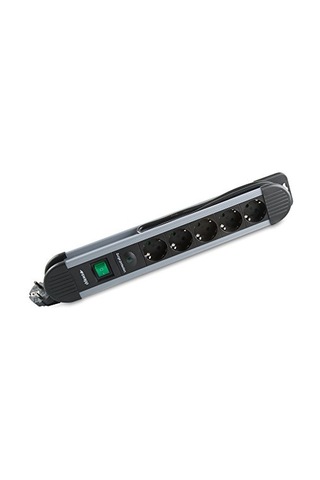 S-link Spgks05 1.5m 3g1.5mm2 900 Joule 5li Akım Kor. Gri Priz Çoklayıcı 0