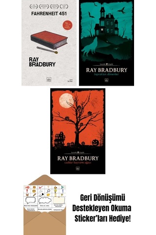 Fahrenheit 451 70. Yıl Özel Baskısı + Topraktan Dönenler + Cadılar Bayramı Ağacı